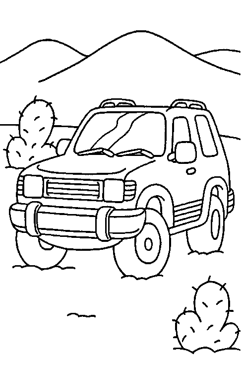 Cars Coloring Pages 8
