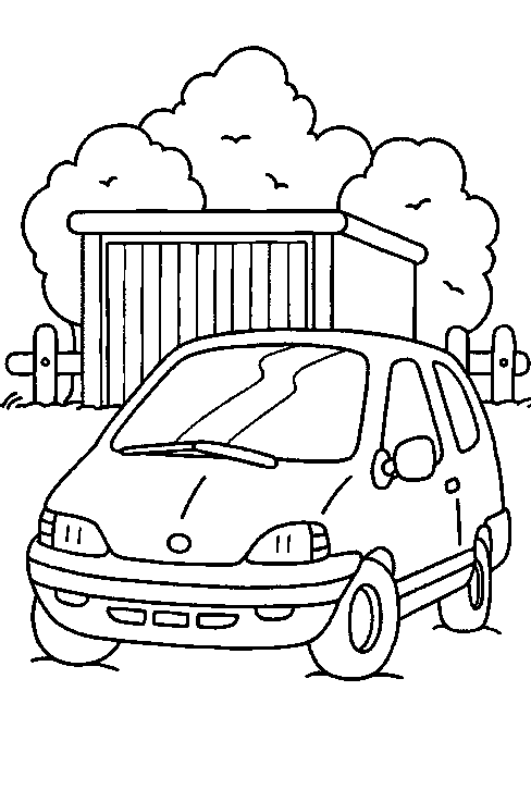 Cars Coloring Pages 9