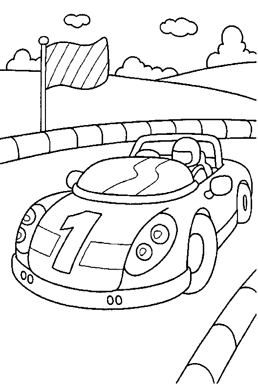 Cars Coloring Pages 12