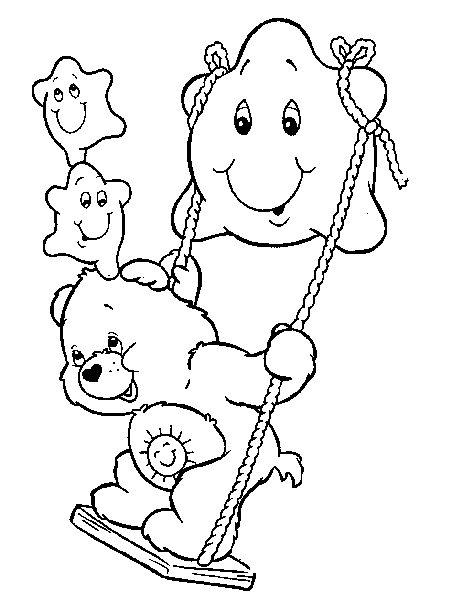Care Bear Coloring Pages 4