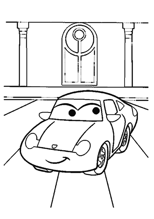 Disney Cars Coloring Pages 1