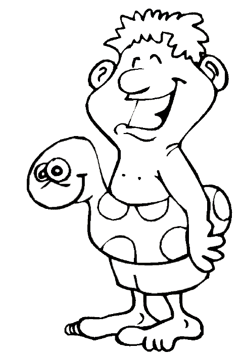 Cartoon Coloring Pages 7