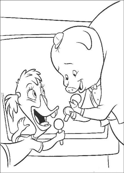 Chicken Little Coloring Pages 3