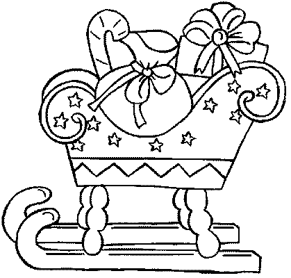 Printable Christmas Coloring Pages 7