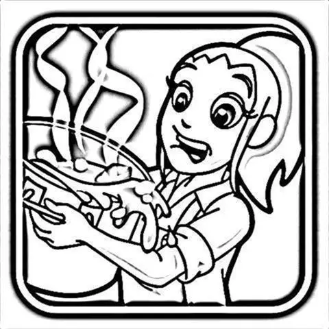 Cooking Dash Coloring Pages 3