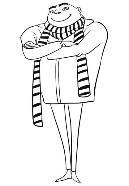 Despicable Me Coloring Pages 8
