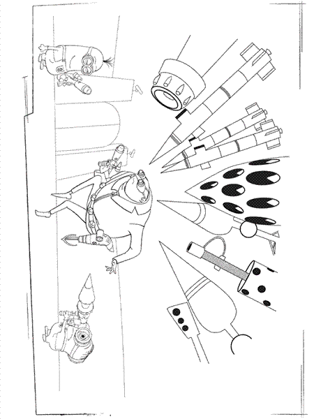 Despicable Me Coloring Pages 9