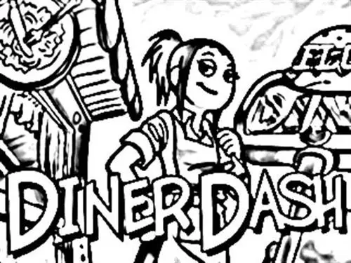 Diner Dash Coloring Pages 1