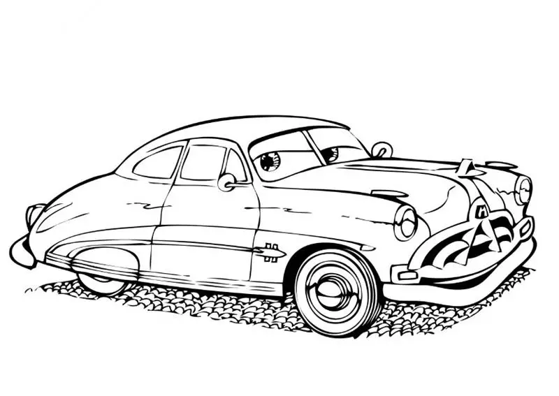 Disney Cars Coloring Pages 2