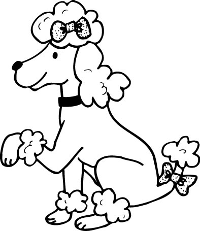 Dog Coloring Pages 9