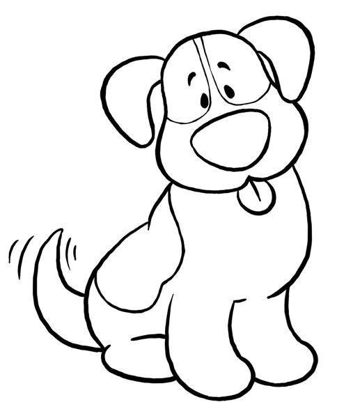 Dog Coloring Pages 12