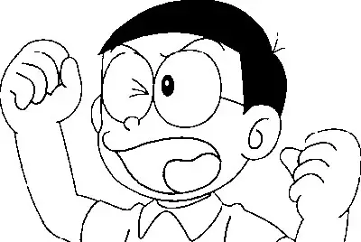 Doraemon Coloring Pages 1
