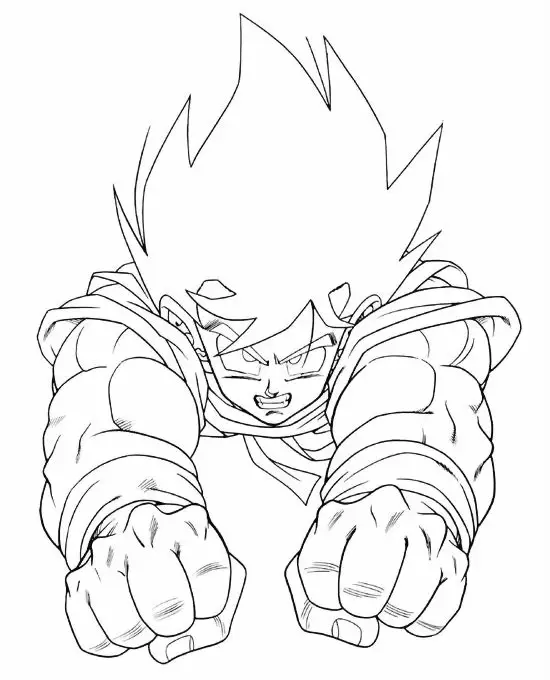Dragon Ball Coloring Pages 3