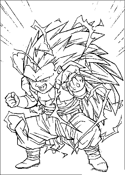 Dragon Ball Coloring Pages 4