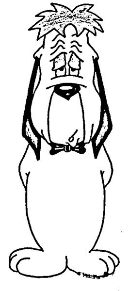 Droopy Coloring Pages 2