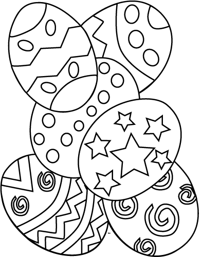 Easter Coloring Pages 1