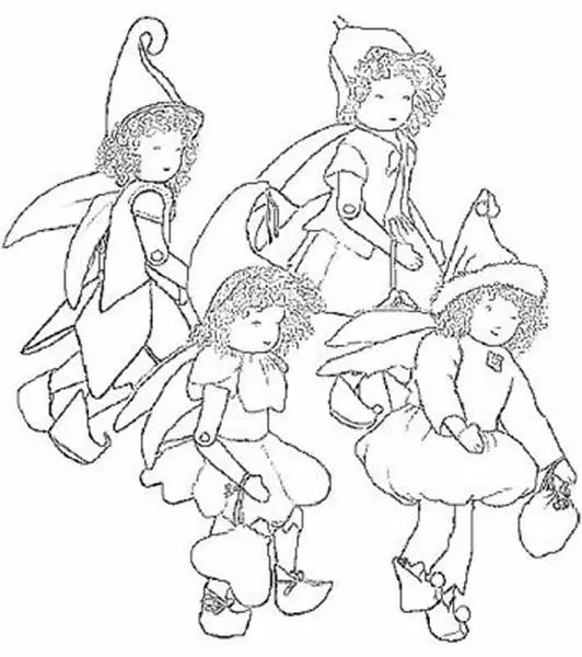 Fairies Coloring Pages 7