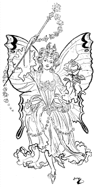 Fairies Coloring Pages 8
