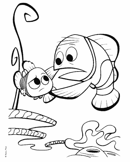 Finding Nemo Coloring Pages 5