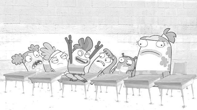 Fish Hooks Coloring Pages 4