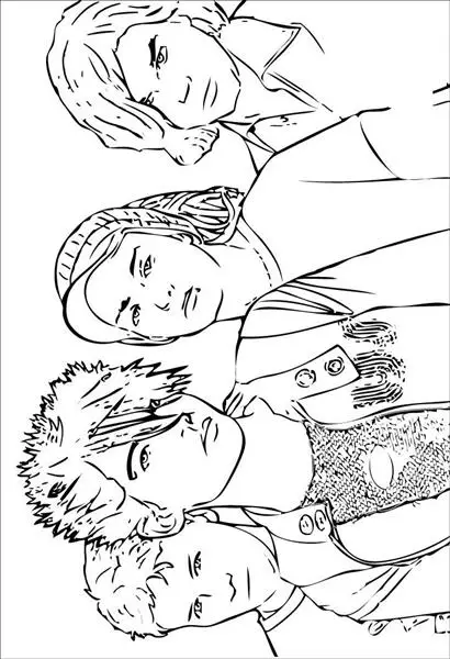 High School Musical 1 Coloring Pages 9