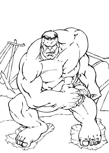Hulk Coloring Pages 5