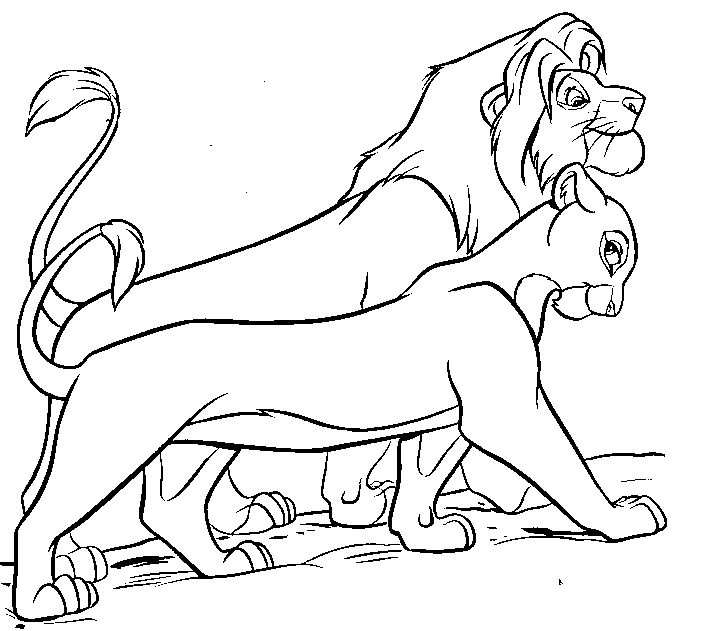 Lion King Coloring Pages 5