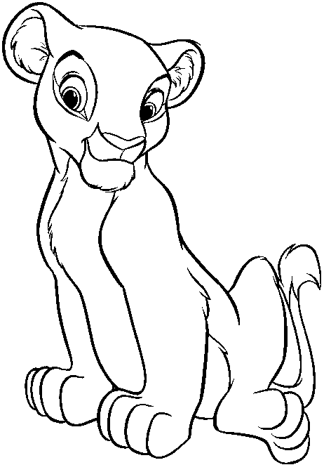 Lion King Coloring Pages 7