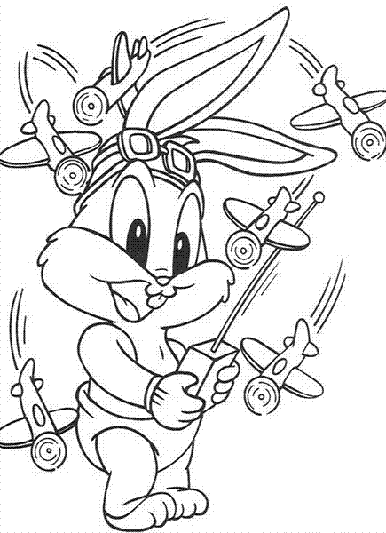 Looney Tunes Coloring Pages 4