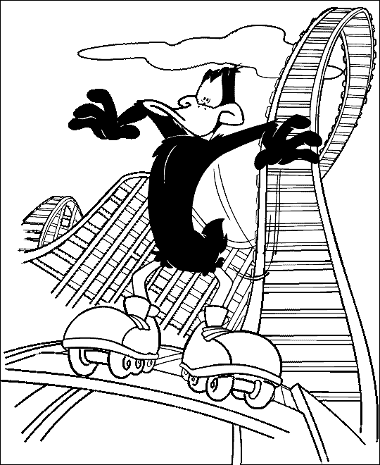 Looney Tunes Coloring Pages 3
