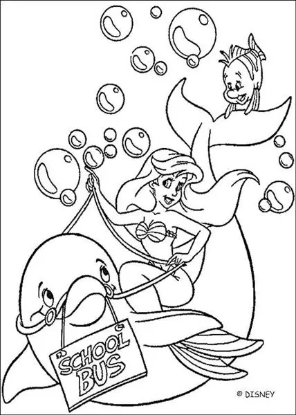 Dolphin Coloring Pages 5