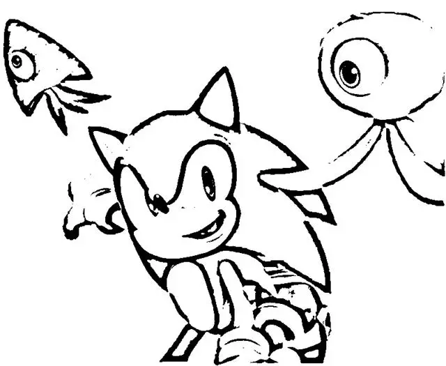 Mario&Sonic at The Olympic Winter Games Coloring Pages 4