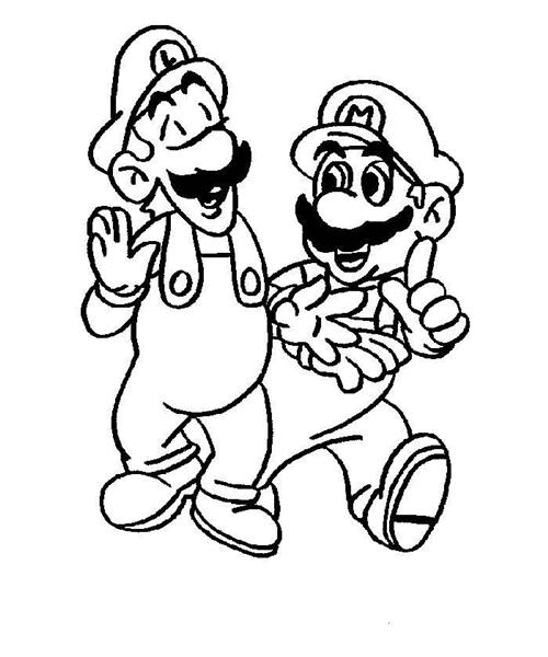 Mario Coloring Pages 8