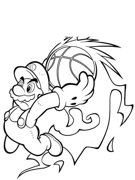 Mario Coloring Pages 7