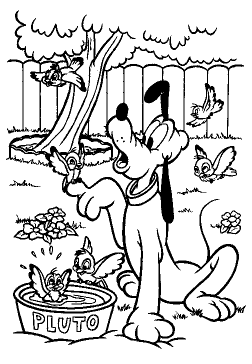 Mickey Mouse Coloring Pages 11