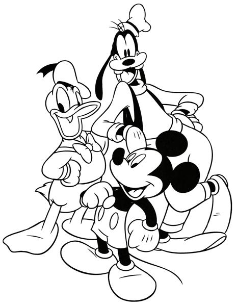 Coloring Mickey Mouse 4