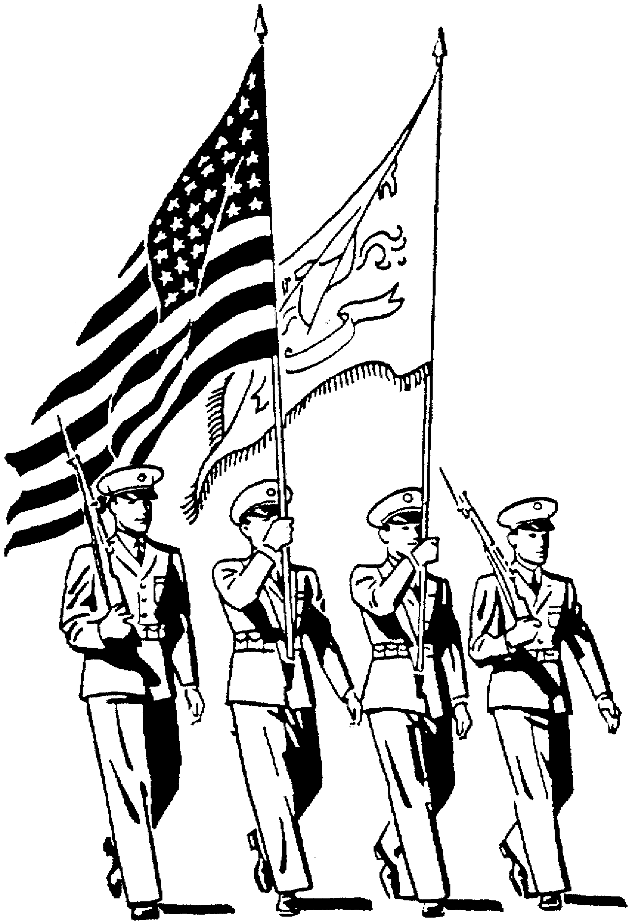 Military Coloring Pages 4