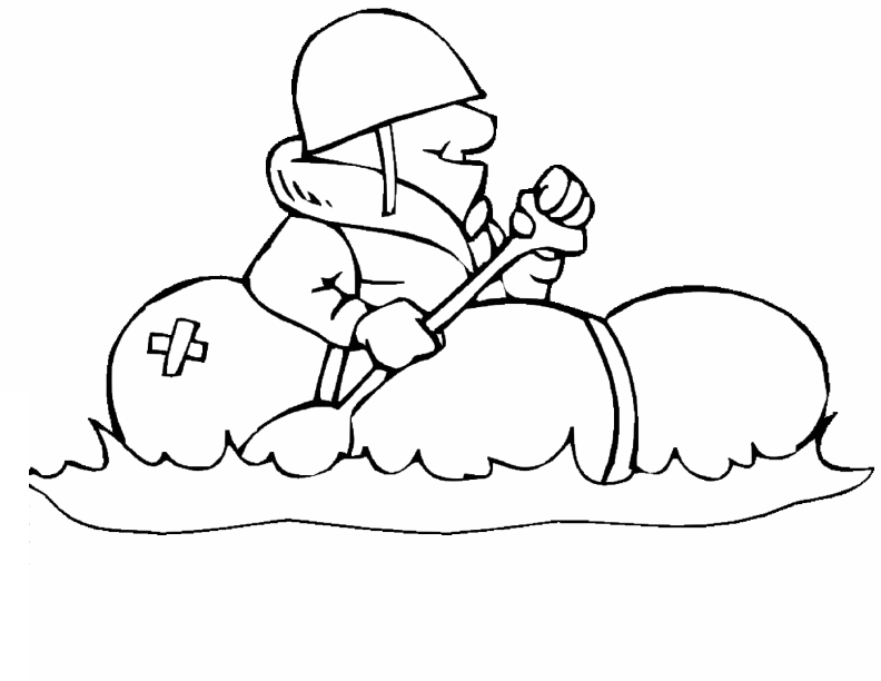 Military Coloring Pages 2