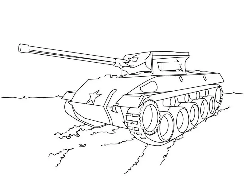 Military Coloring Pages 4