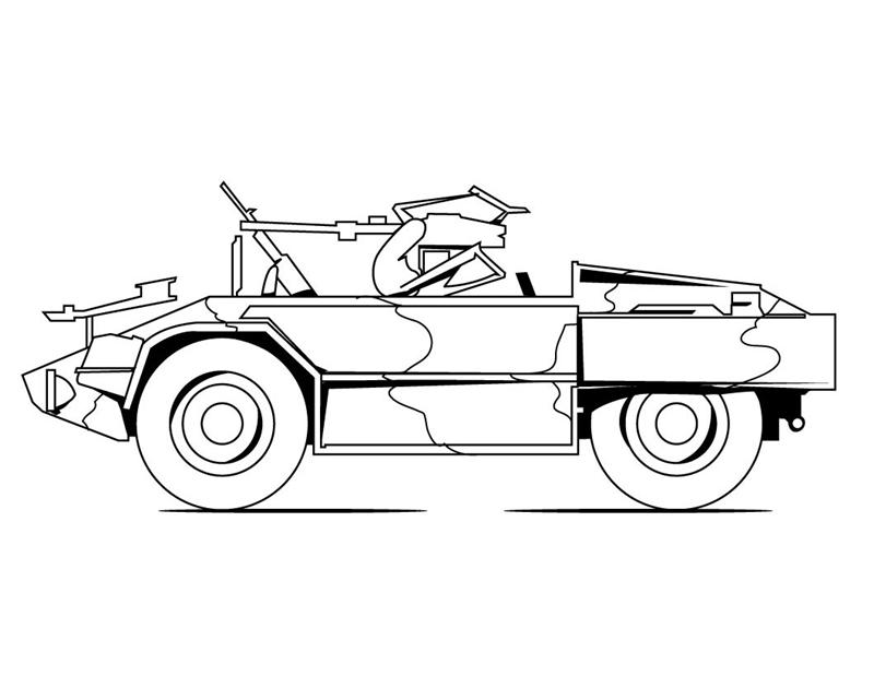 Military Coloring Pages 7