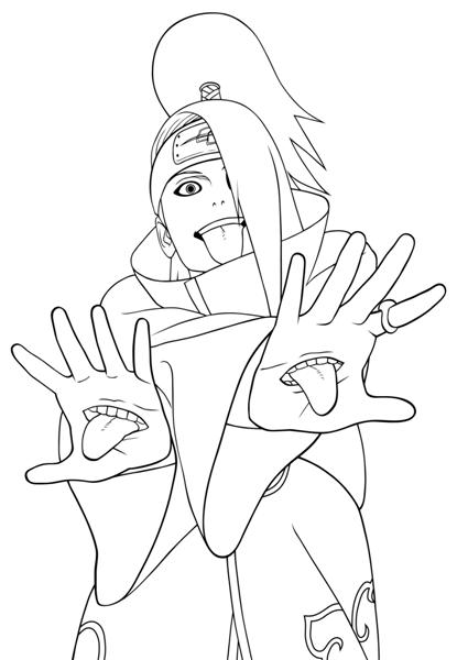 Naruto Coloring Pages 5