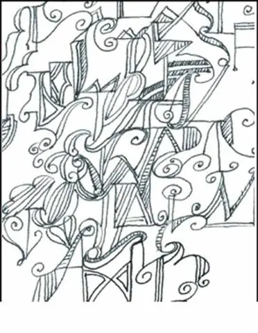 Abstract Coloring Pages 4