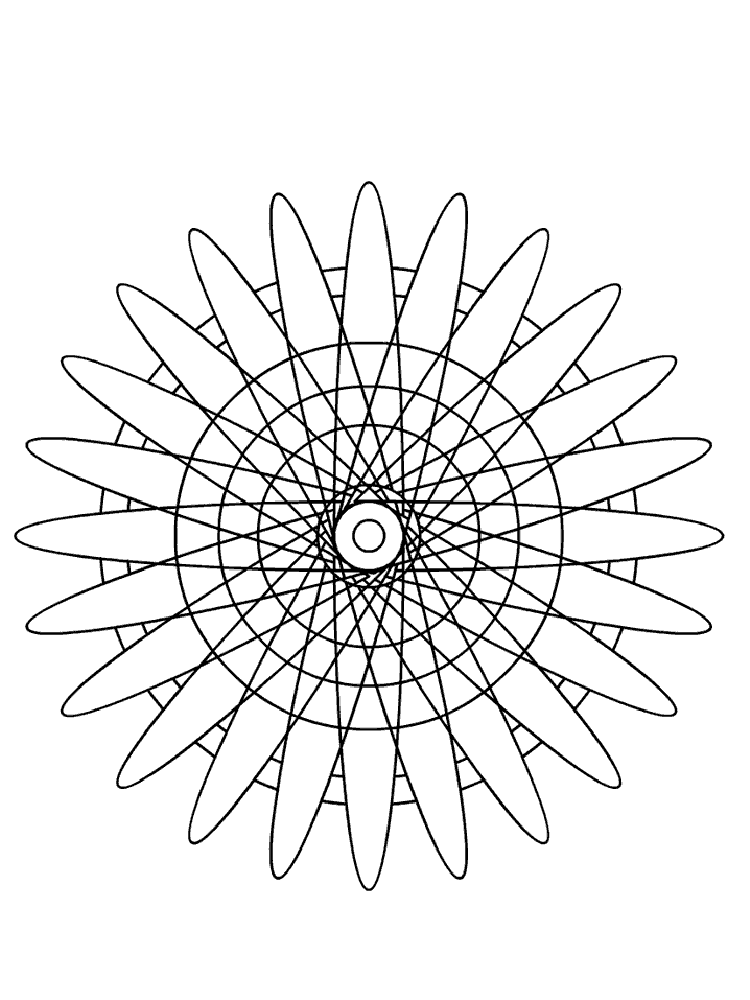 Abstract Coloring Pages 8