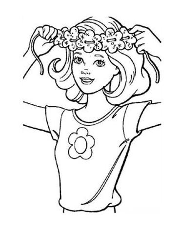 Barbie and The Diamond Castle Coloring Pages 10