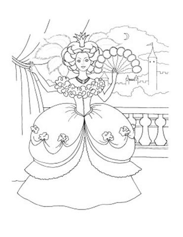 Barbie and The Diamond Castle Coloring Pages 6