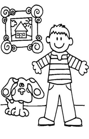 Blues Clues Coloring Pages 9