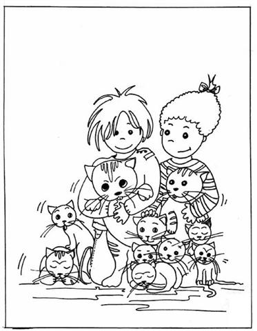 Child Coloring Pages 12