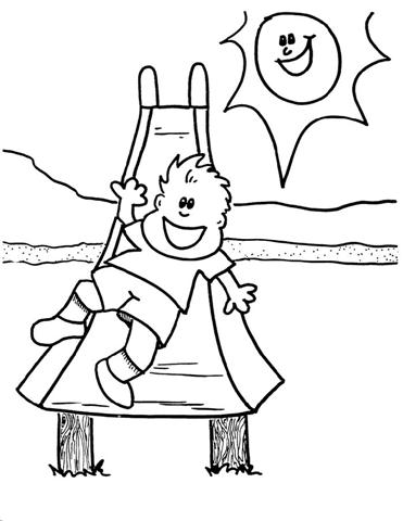 Child Coloring Pages 7