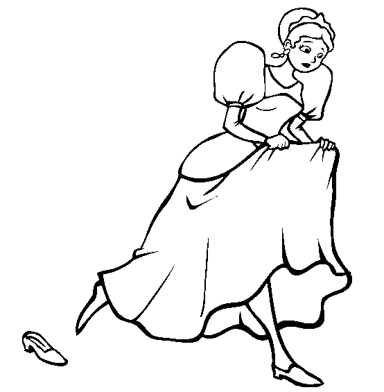Cinderella New Coloring Pages 26