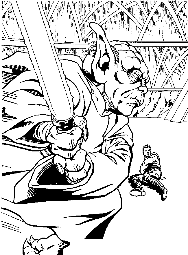 Clone Wars Coloring Pages 14